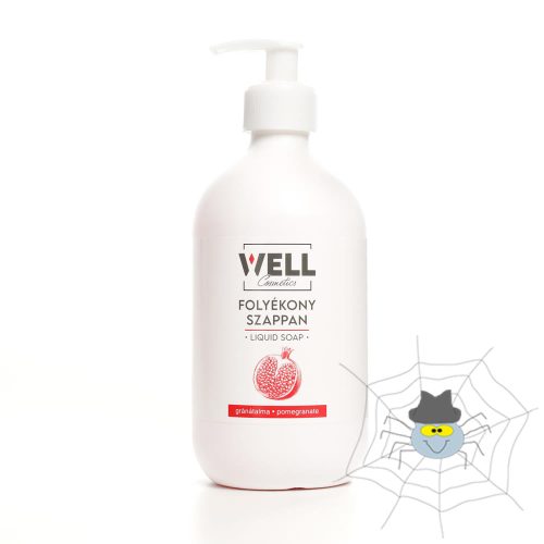 Well pumpás folyékony szappan gránátalma illatú - 500 ml