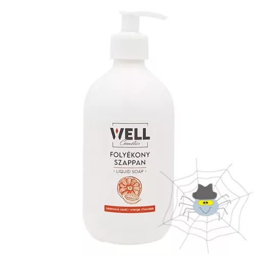 Well pumpás folyékony szappan narancsos-csoki illatú - 500 ml