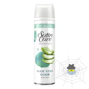 GILLETTE Satin Care Sensitive Női borotvazselé - 200 ml